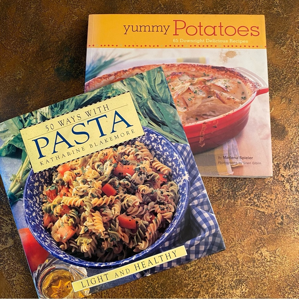 Yummy Potatoes and 50 Ways with Pasta Cookbook Set